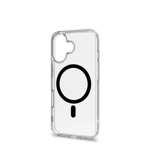 iPhone 16 -kotelo GELSKINMAG Läpinäkyvä Musta