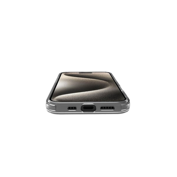 iPhone 16 -kotelo GELSKINMAG Läpinäkyvä Musta
