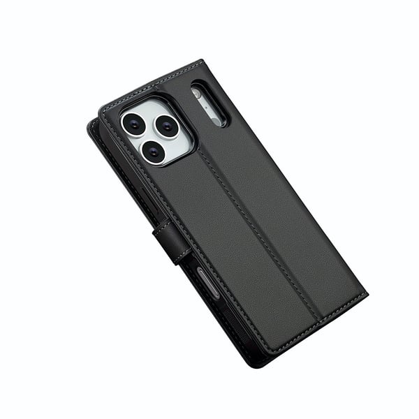 iPhone 17 Pro Max -kuori irrotettavalla MagSafe-kotelolla, Raven Black