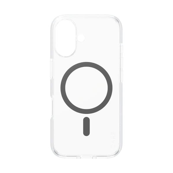 iPhone 16 -kotelo Urban Combat MagSafe Musta Läpinäkyvä