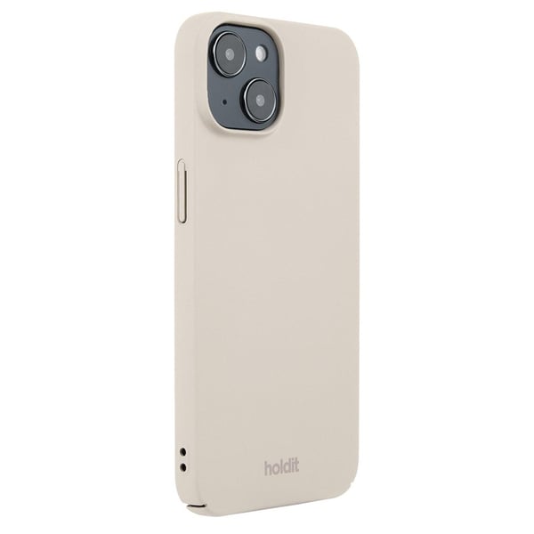 iPhone 15 Cover Slankt Cover Lys Beige