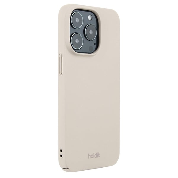 iPhone 15 Pro Cover Slim Cover Lys Beige