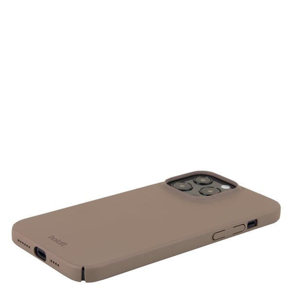 iPhone 15 Pro Max Cover Slim Case Mocha Brown