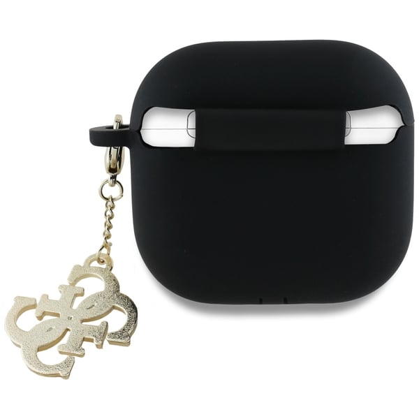 AirPods 4 etui klassisk logo 4G charm sort