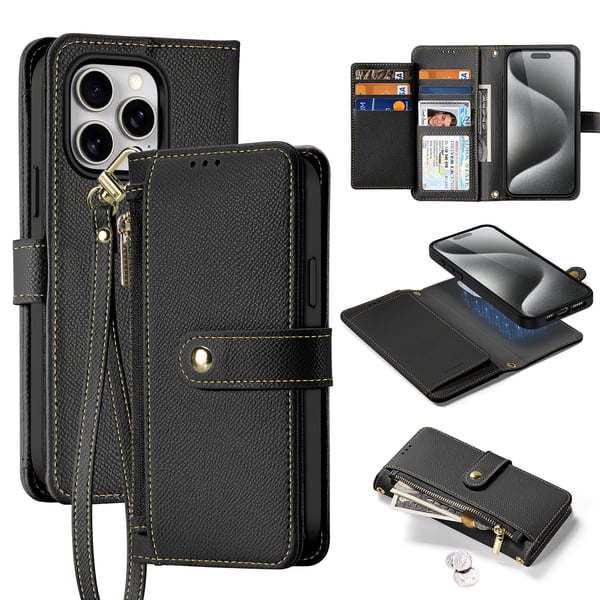 iPhone 15 Pro Cover 2-i-1 Lawa Series MagSafe Sort