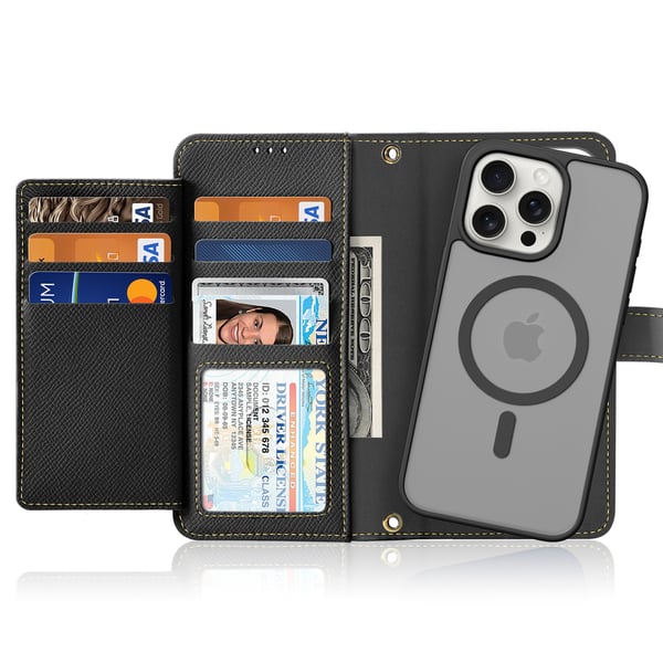 iPhone 15 Pro Cover 2-i-1 Lawa Series MagSafe Sort