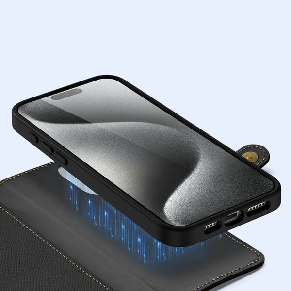 iPhone 15 Pro Cover 2-i-1 Lawa Series MagSafe Sort