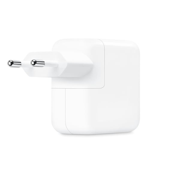 Original oplader 35W USB-C-strømadapter med to porte
