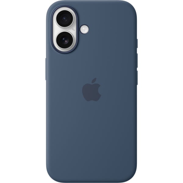 Original iPhone 16 Deksel Silikondeksel MagSafe Denim