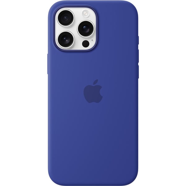 Alkuperäinen iPhone 16 Pro Max -silikonikuori MagSafe Ultramariini