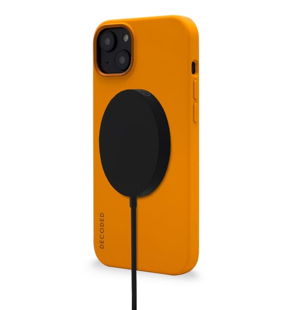iPhone 14 Plus -kuori silikoninen takakuori aprikoosi
