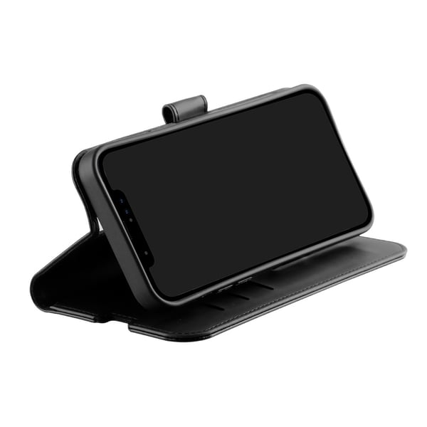 iPhone 13/14/15 Suojakuori Classic Wallet Musta