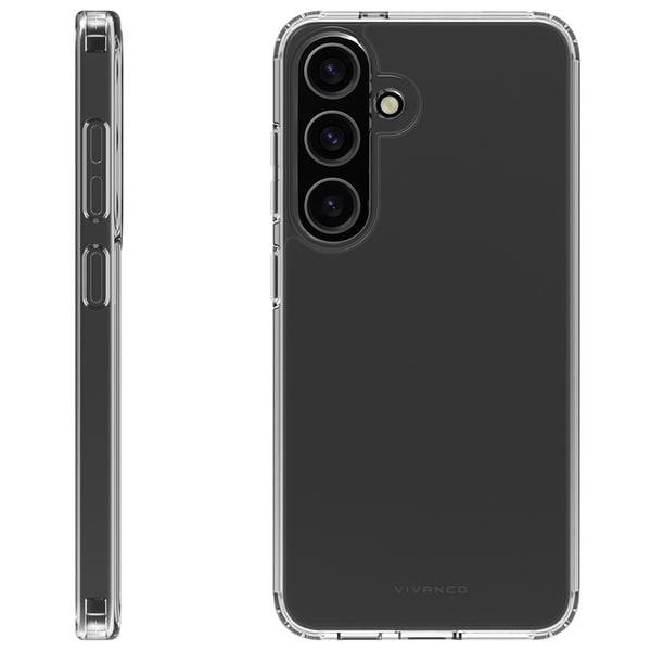 Samsung Galaxy S24 Plus -kotelo, turvallinen ja vakaa, läpinäkyvä