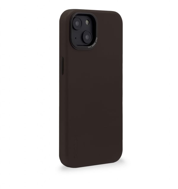 iPhone 14 Plus Skal Leather Backcover Brun