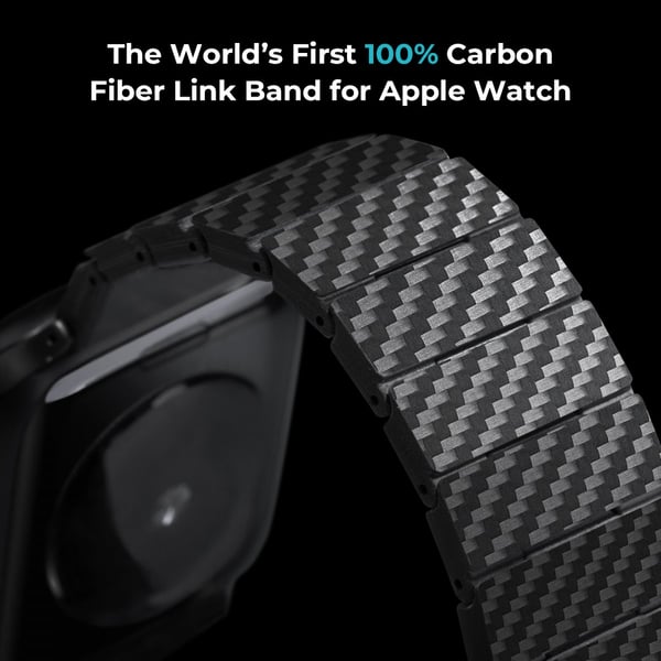 Apple Watch -ranneke, hiilikuituinen, moderni