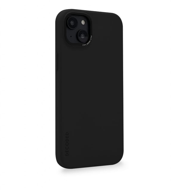 iPhone 14 Plus -kuori silikoninen takakuori, hiilenharmaa