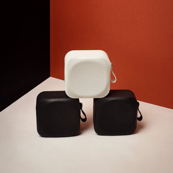 Høyttaler F2 Trådløs 20W IPX7 Hvit