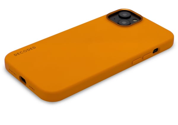iPhone 14 Plus -kuori silikoninen takakuori aprikoosi