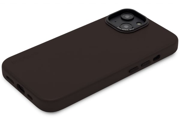 iPhone 14 Plus Skal Leather Backcover Brun