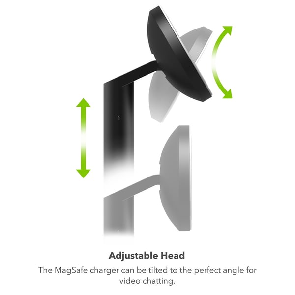 Trådløs lader 3-i-1 uttrekkbar MagSafe-stand