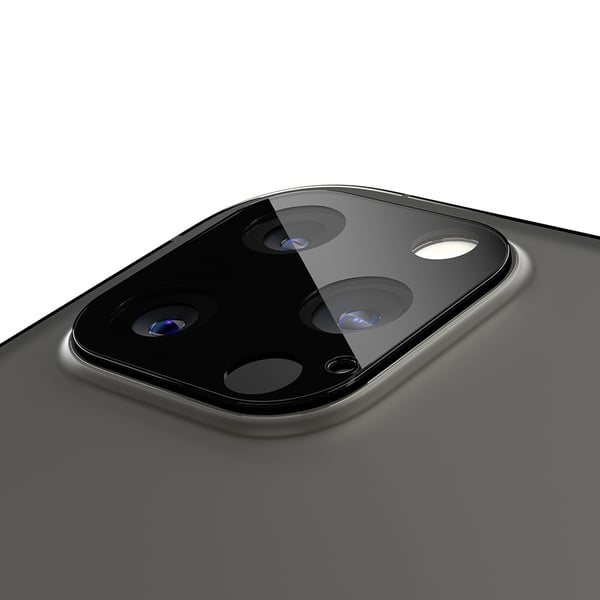 iPhone 12 Pro Kamerabeskyttelse GLAS.tR Optik 2-pakning Svart