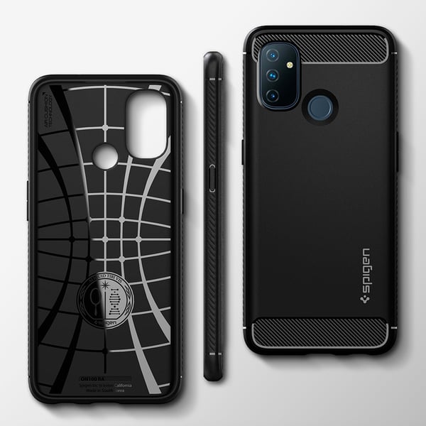 OnePlus Nord N100 Cover Robust Armor Mat Sort