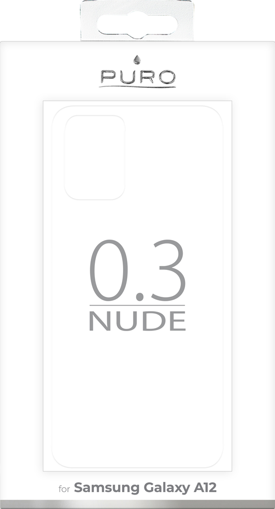 Samsung Galaxy A12 Kuori Läpinäkyvä
