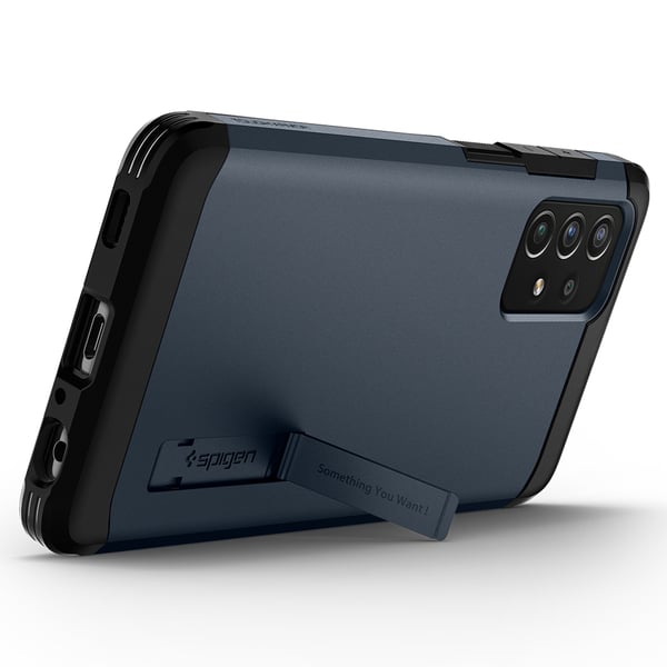 Samsung Galaxy A72 Deksel Tough Armor Metal Slate