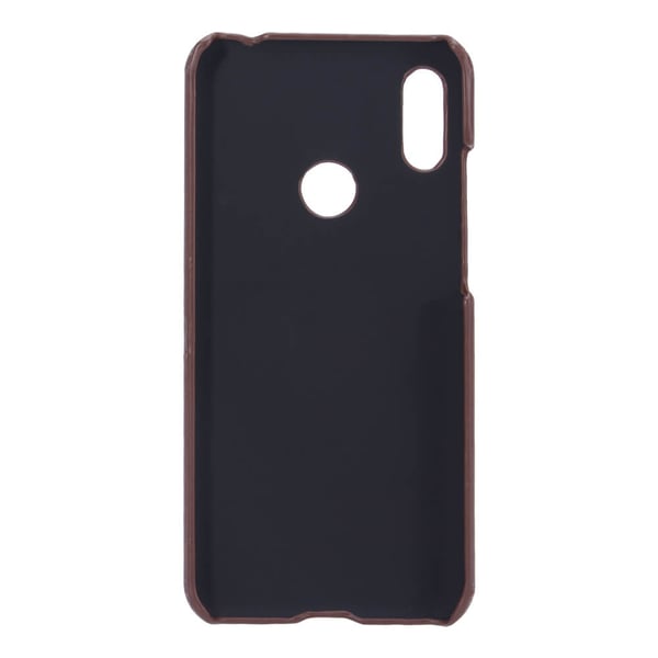 Huawei Y6 2019 -kotelo korttipaikalla, ruskea