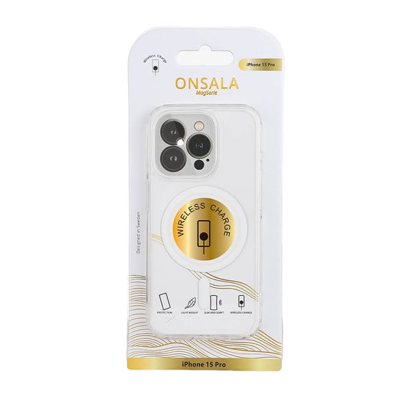 iPhone 15 Pro Skal MagSeries Transparent