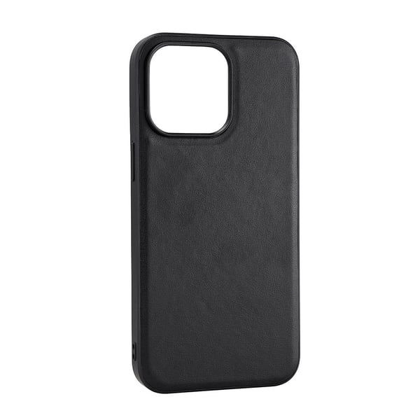 iPhone 15 Pro Max Skal PU MagSeries Svart