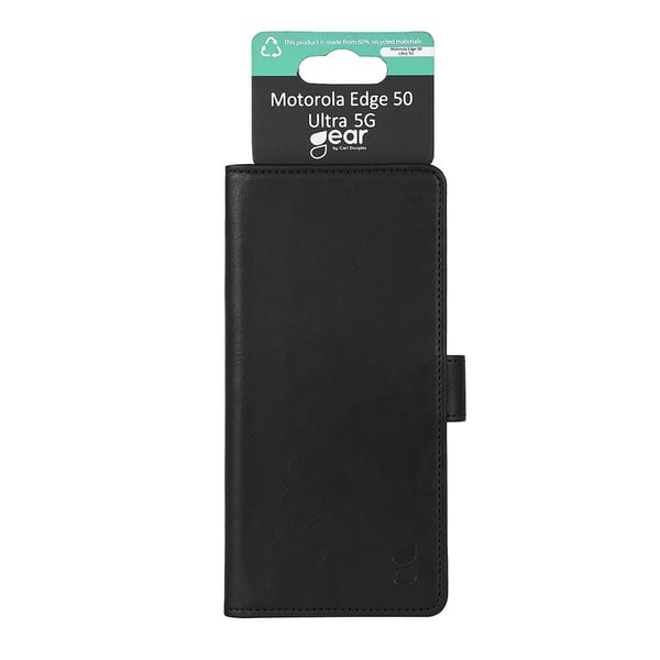 Motorola Edge 50 Ultra Cover 3 kortpladser Sort