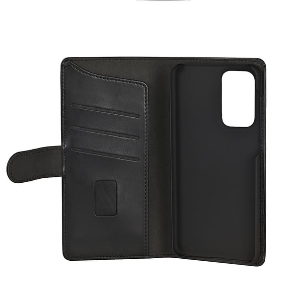 Samsung Galaxy A33 5G -kuori korttipaikalla, musta