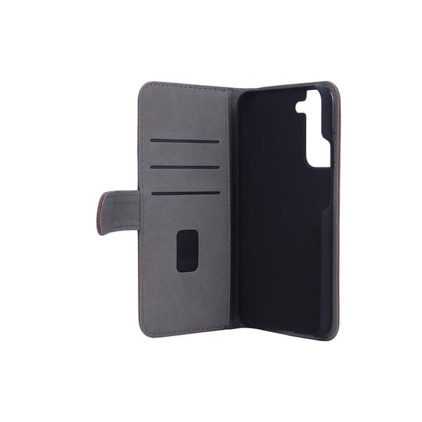Samsung Galaxy S22 Plus Deksel Mobil Lommebok Nubuck Brun