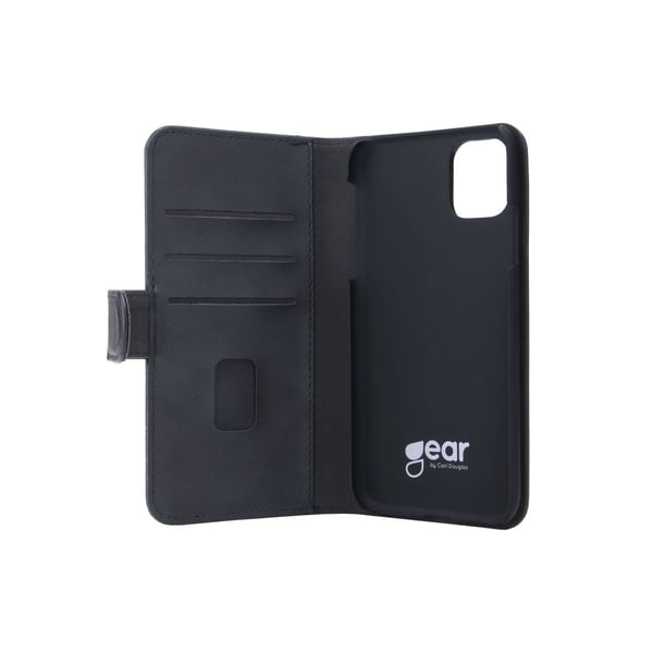 iPhone 11 Deksel 3 Kortspor Avtakbart Etui Svart
