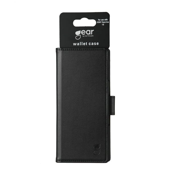 Sony Xperia 10 Cover 3 Kortpladser Sort