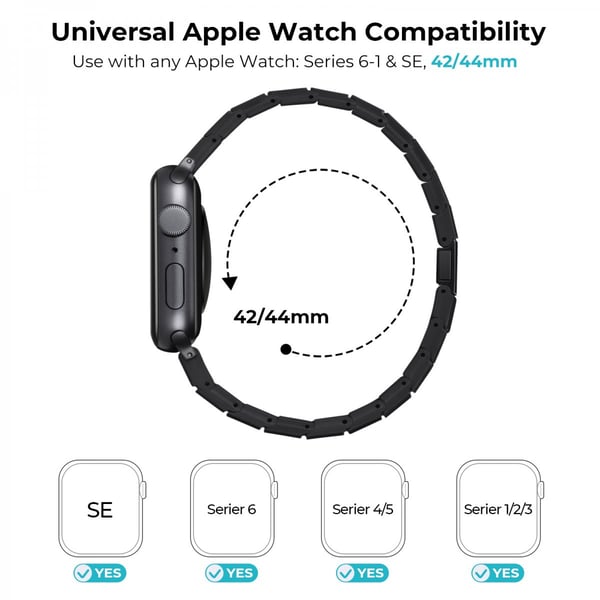 Apple Watch -ranneke, hiilikuituinen, moderni