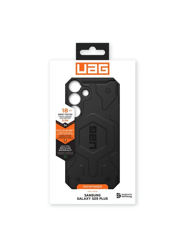 Samsung Galaxy S25 Plus-deksel Essential Armor MagSafe Svart