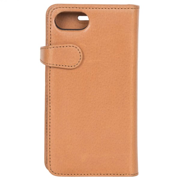 iPhone 6/6S Deksel 2i1 Magnetisk Veske Cognac