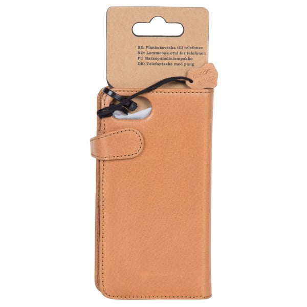 iPhone 6/6S Deksel 2i1 Magnetisk Veske Cognac