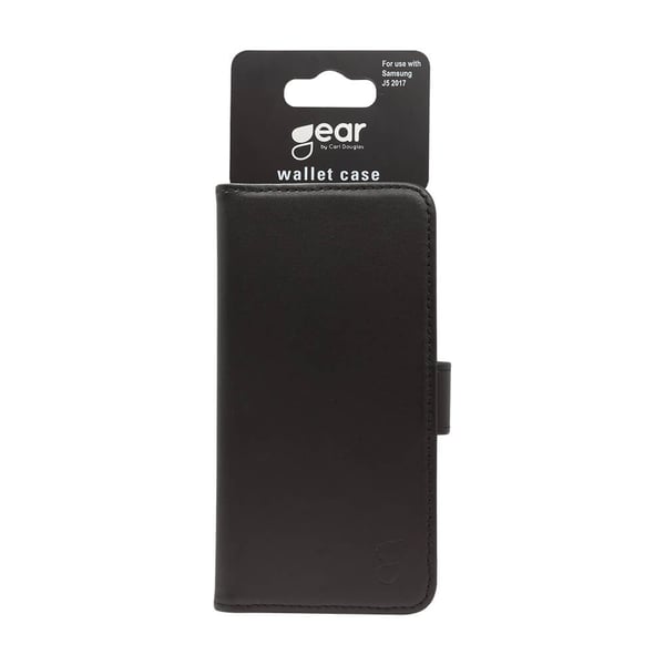 Samsung Galaxy J5 2017 Cover 3 Kortpladser Sort