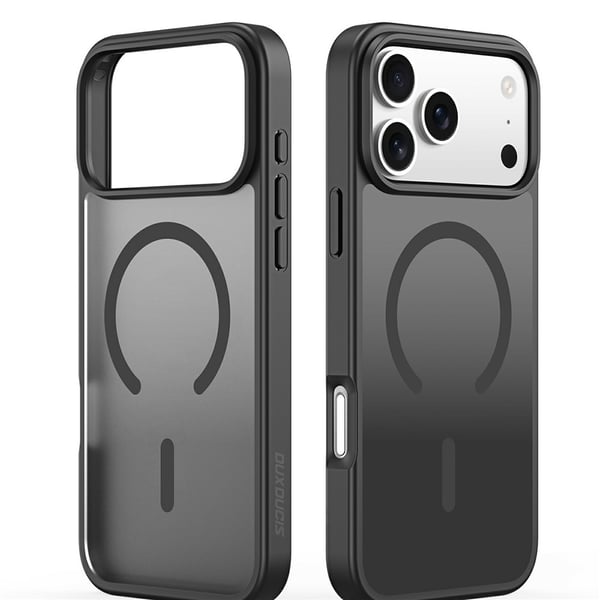 iPhone 17 Pro -kotelo Yind-sarja MagSafe Musta
