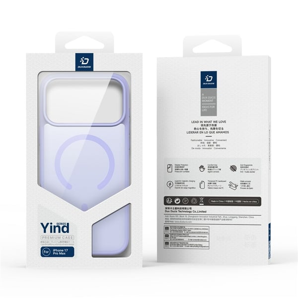 iPhone 17 Pro Deksel Yind Series MagSafe Lilla