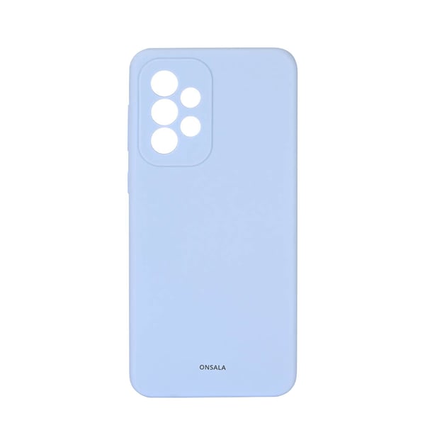 Samsung Galaxy A03 Cover Silikone Lyseblå