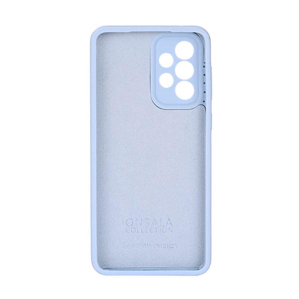 Samsung Galaxy A03 Cover Silikone Lyseblå
