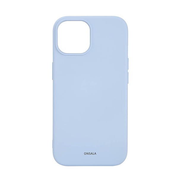 iPhone 15 Cover Silikone Touch MagSeries Lyseblå