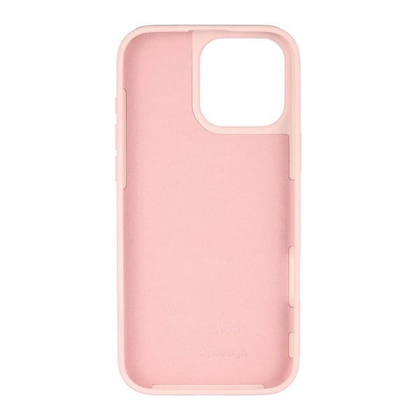 iPhone 16 Pro Max Skal Silikonkänsla Chalk Pink