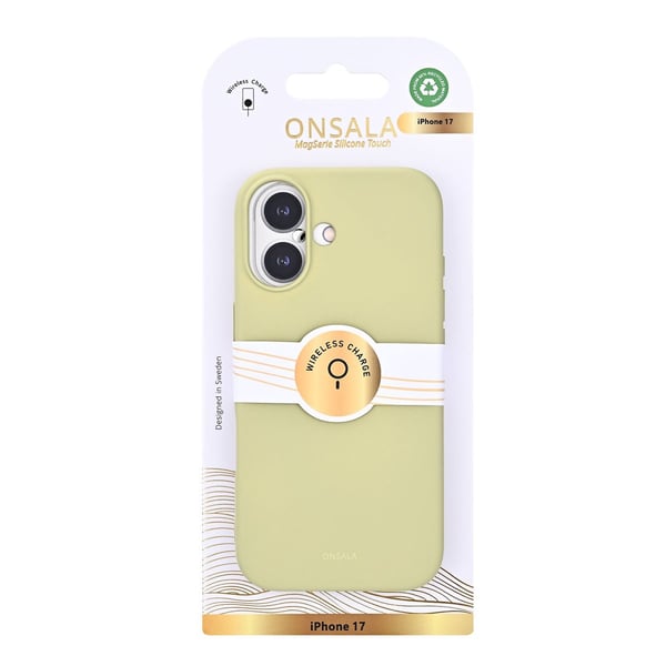 iPhone 17 Skal Silikonkänsla Lime