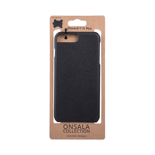 iPhone 6/6S Plus/iPhone 7 Plus/iPhone 8 Plus -kotelo aitoa nahkaa