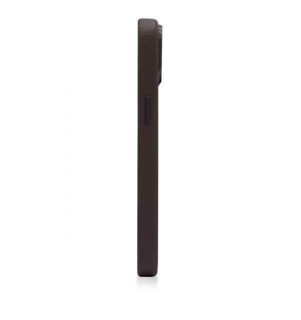 iPhone 14 Plus Skal Leather Backcover Brun